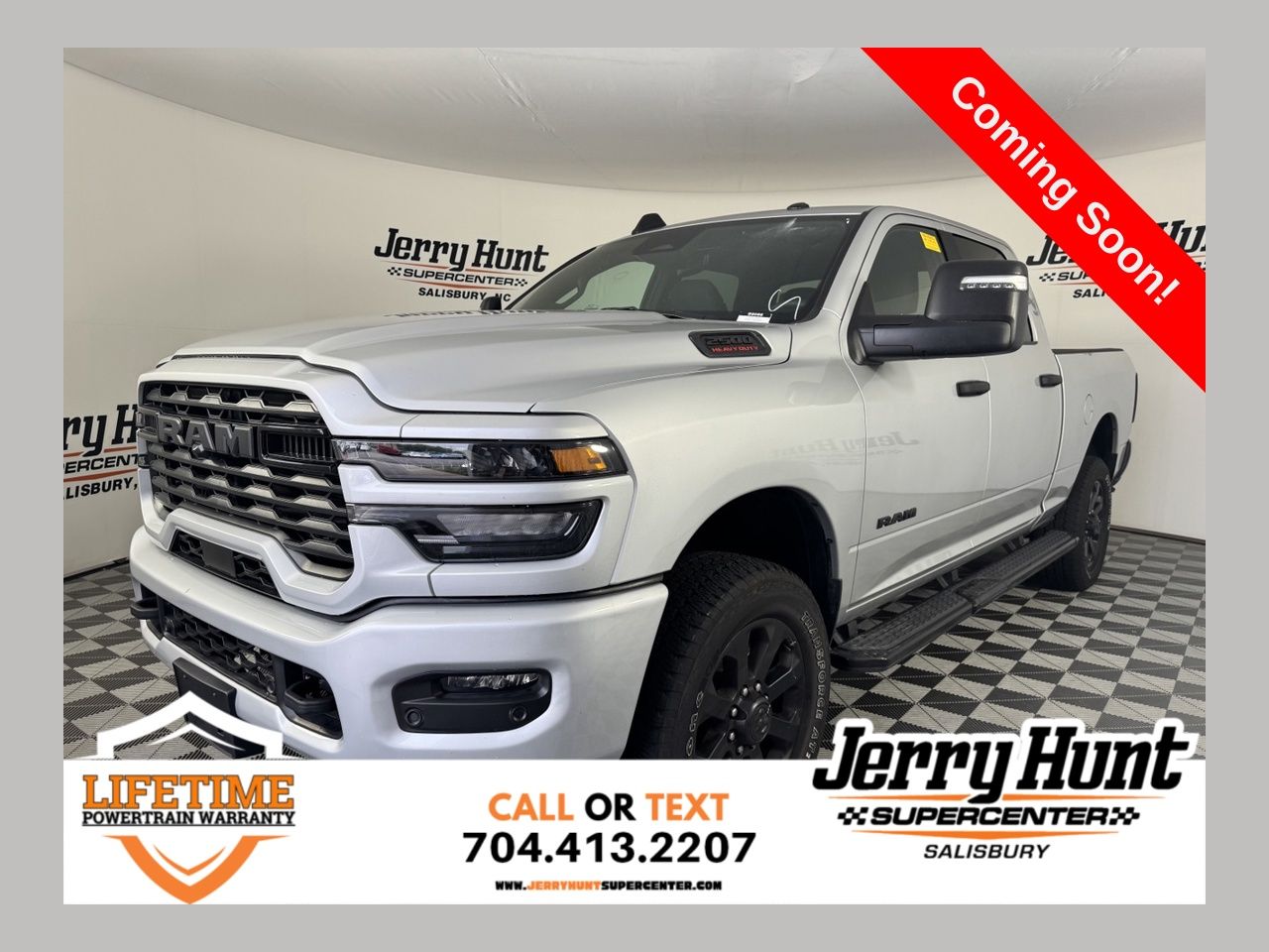 Silver Zynith 2026 RAM 2500 Pickup Truck Four-Wheel Drive 8-Speed Automatic