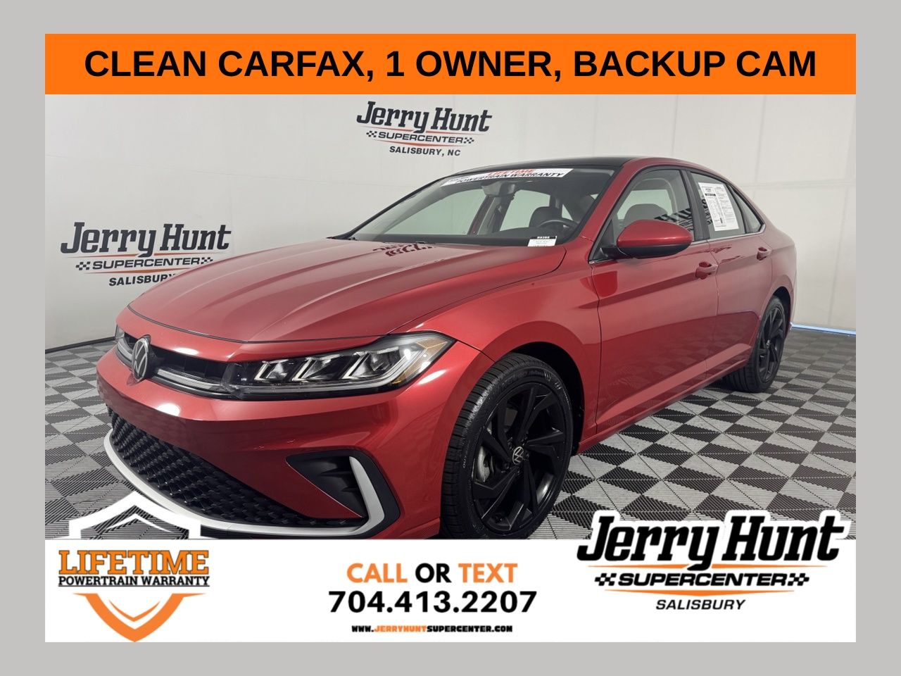 Red 2026 Volkswagen Jetta Sedan Front-Wheel Drive 8-Speed Automatic