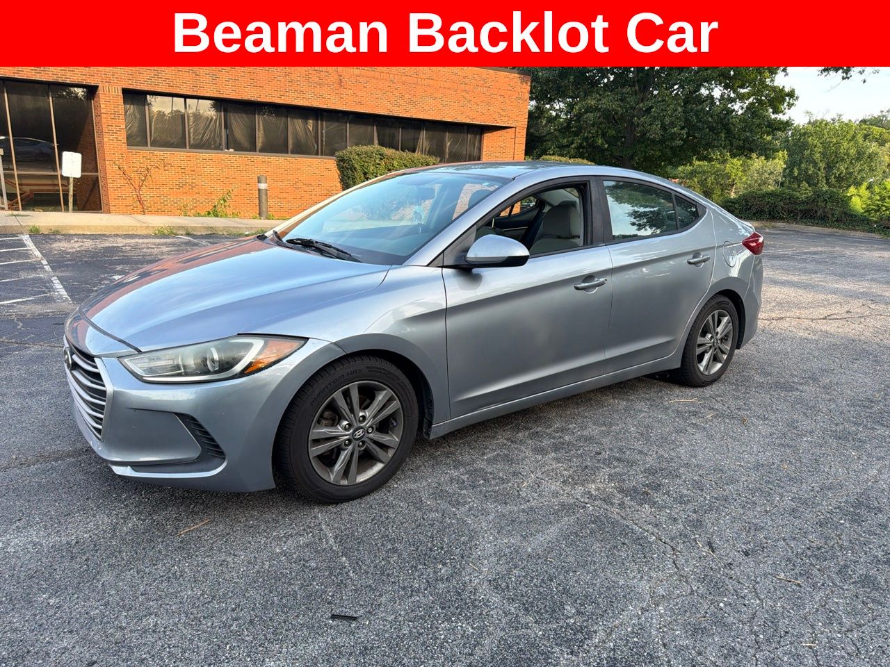 Shale Gray Metallic 2017 Hyundai Elantra Sedan Front-Wheel Drive 6-Speed Automatic