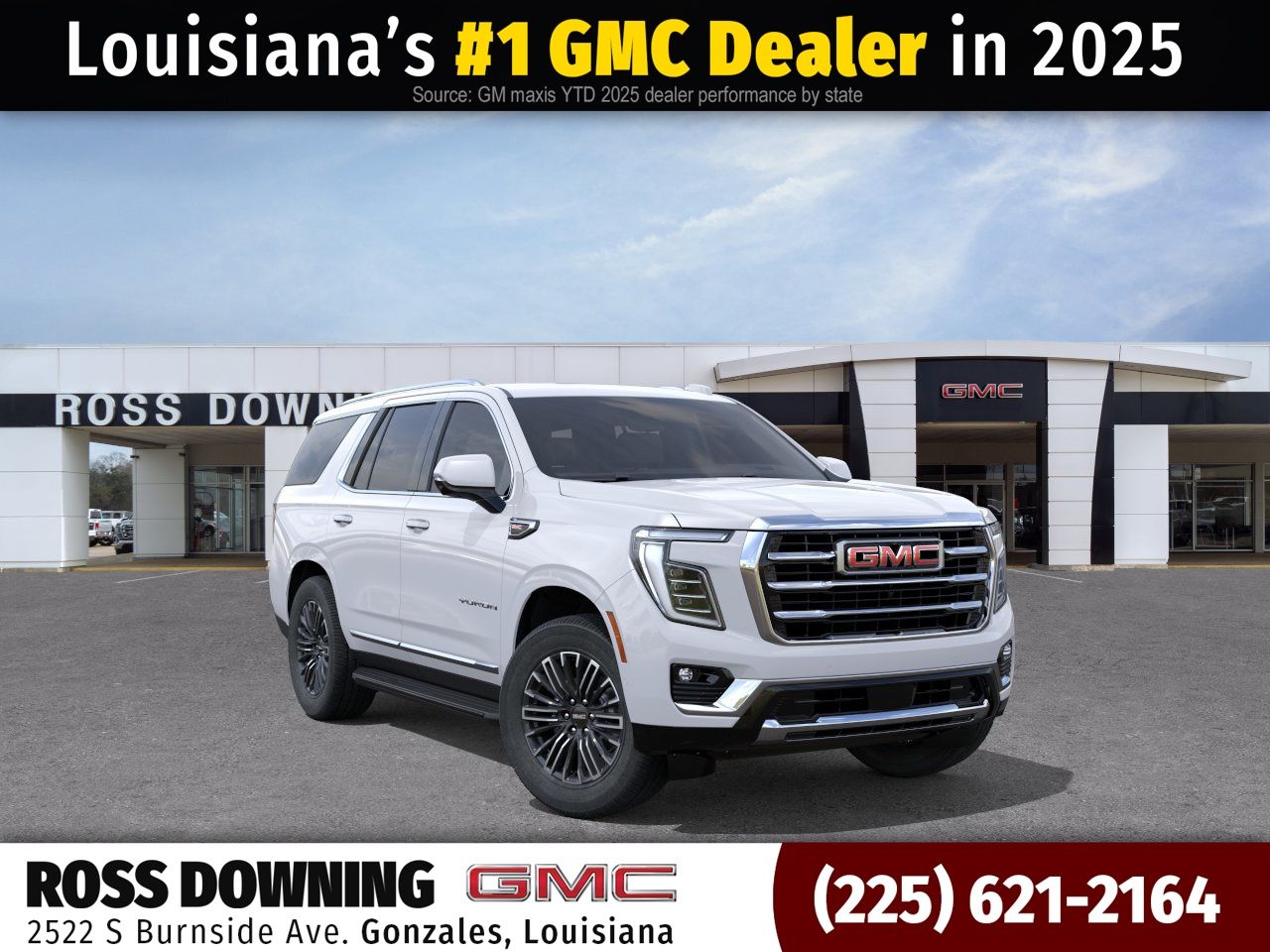 Summit White 2026 GMC Yukon SUV / Crossover 4X2