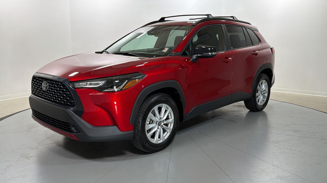 Red Crystal 2025 Toyota Corolla Cross SUV / Crossover All-Wheel Drive Continuously Variable Transmission