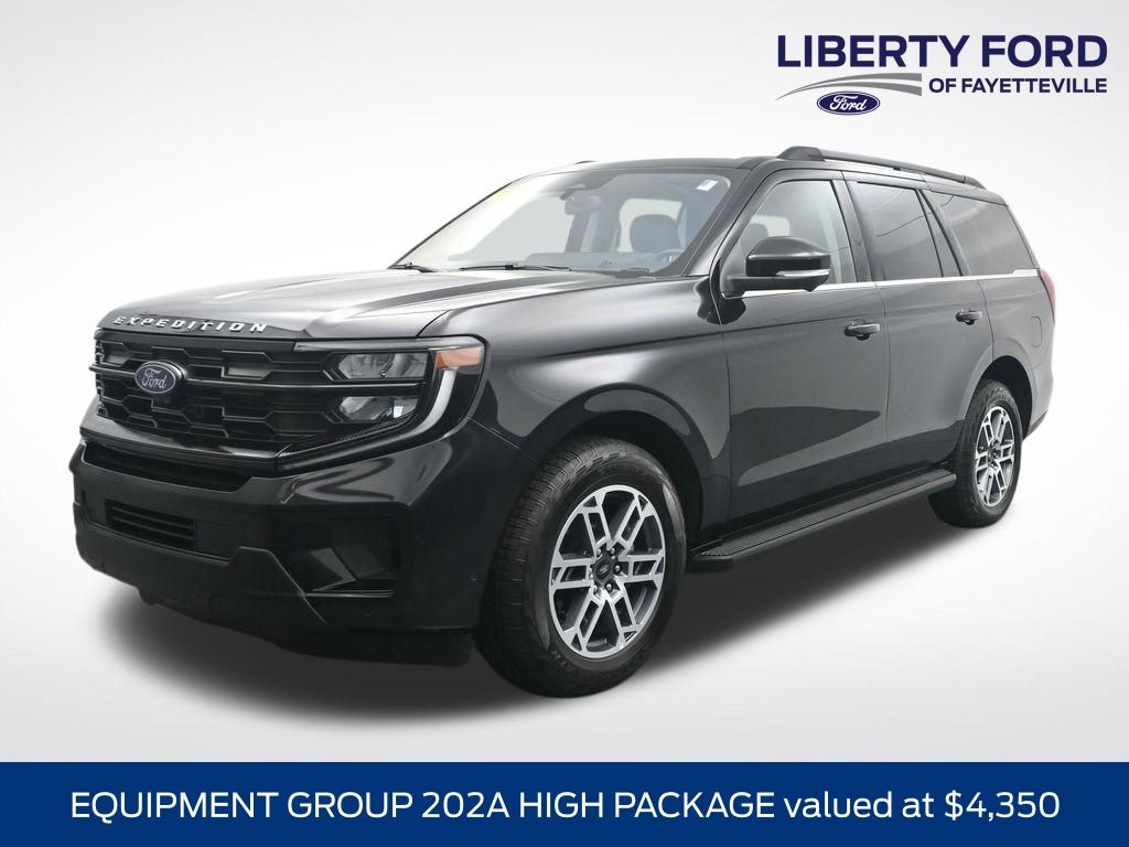 Black Metallic 2025 Ford Expedition SUV / Crossover Four-Wheel Drive Automatic