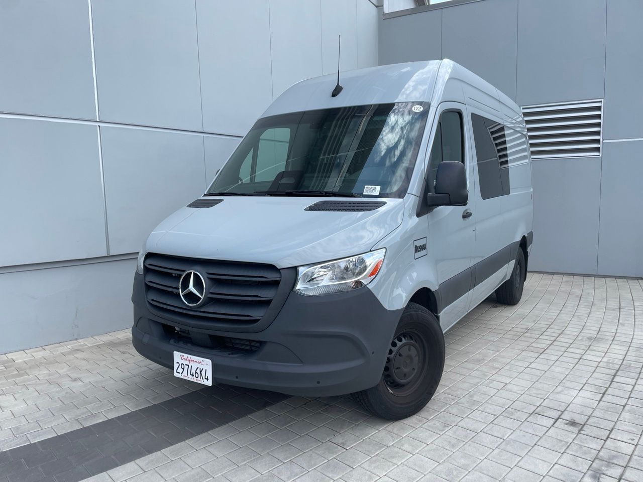 Silver 2025 Mercedes-Benz Sprinter Van 9-Speed Automatic