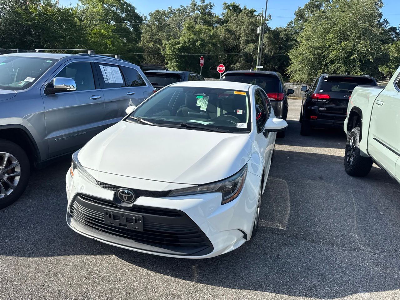 Ice Cap 2024 Toyota Corolla Sedan Front-Wheel Drive Continuously Variable Transmission