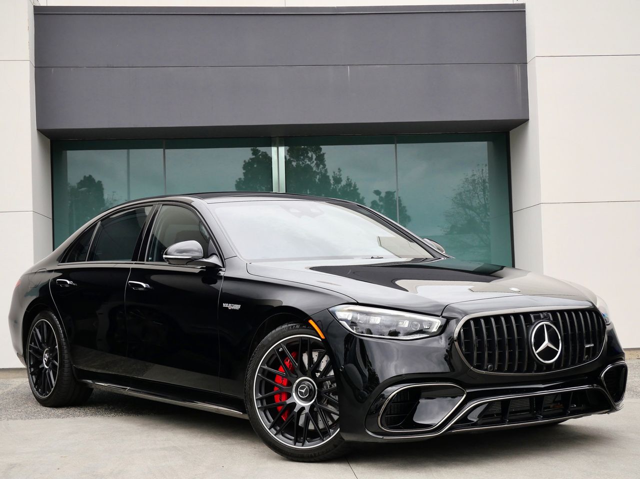 Black 2024 Mercedes-Benz S-Class AMG S 63 E Performance 4MATIC Sedan All-Wheel Drive 9-Speed Automatic
