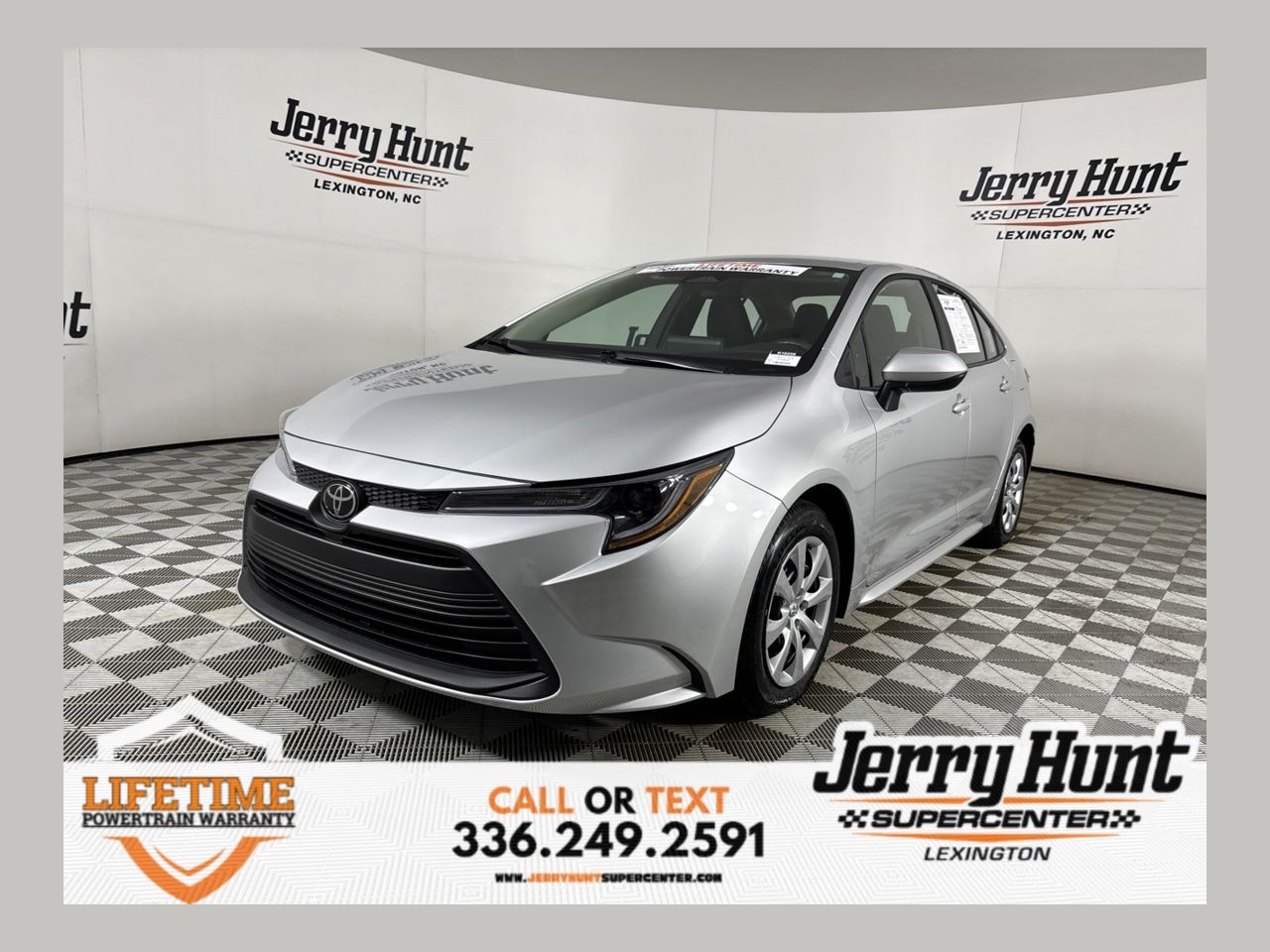 Classic Silver Metallic 2023 Toyota Corolla Sedan Front-Wheel Drive Continuously Variable Transmission