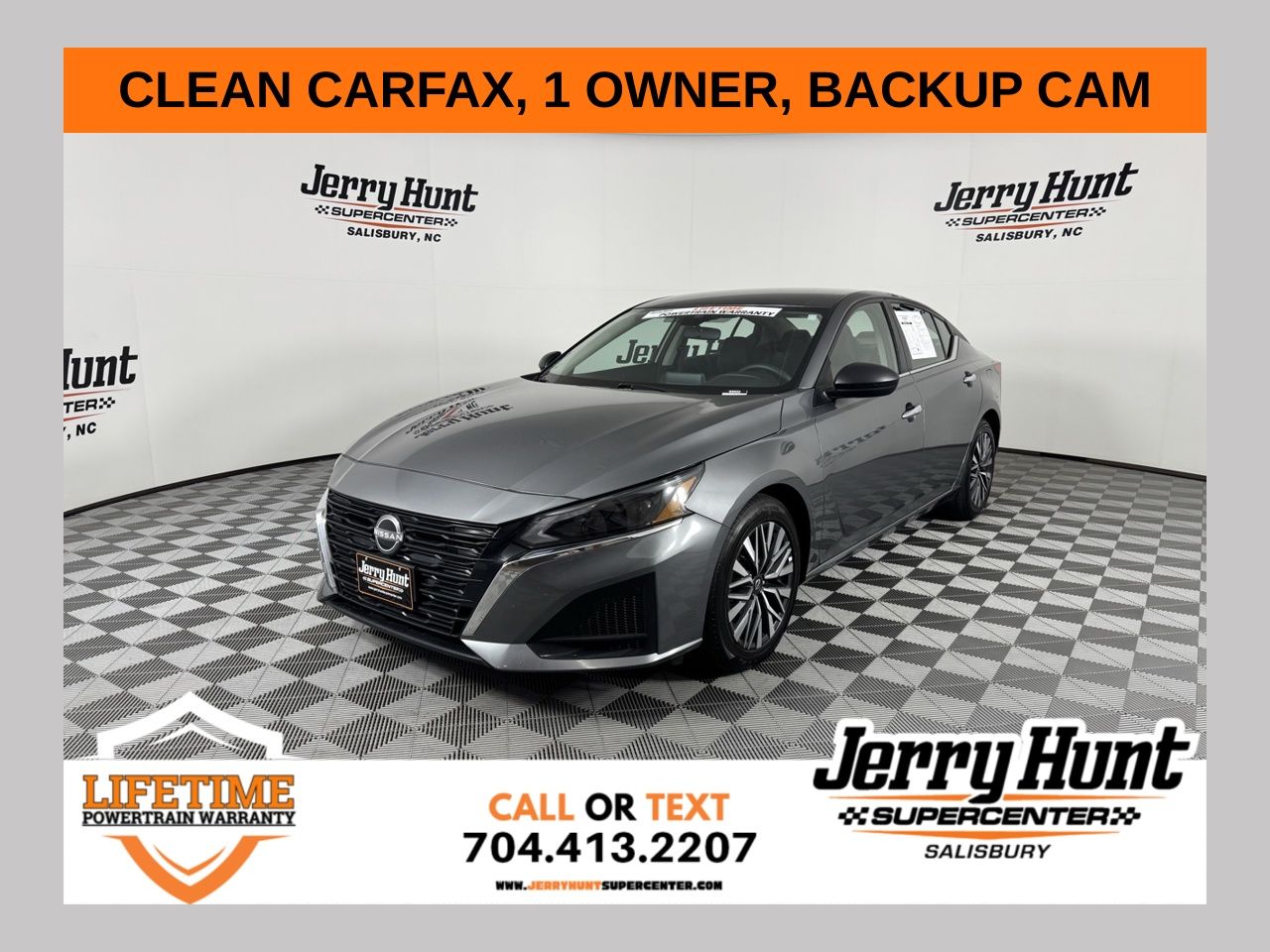 Gray (Gun Metallic) 2025 Nissan Altima Sedan Front-Wheel Drive Continuously Variable Transmission