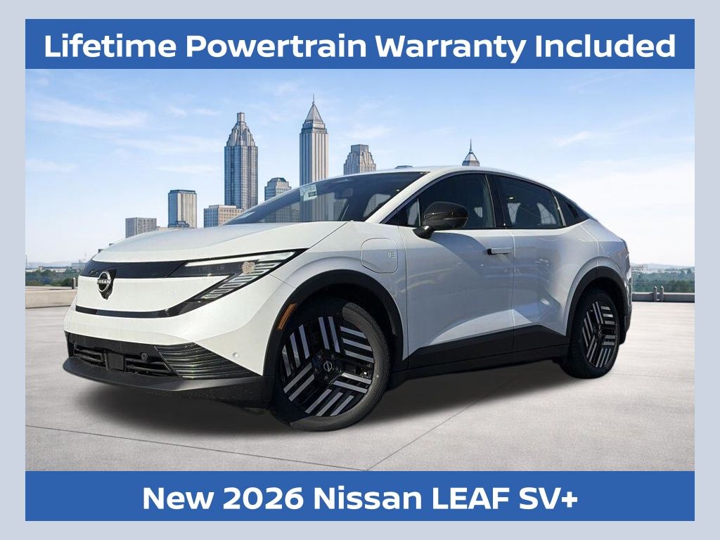 Everest White Pearl Tricoat 2026 Nissan LEAF SV+ FWD SUV / Crossover Front-Wheel Drive Automatic