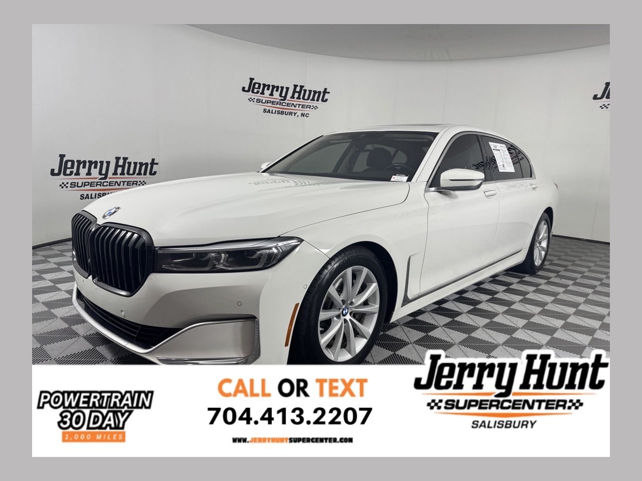 Alpine White 2020 BMW 7 Series Sedan All-Wheel Drive 8-Speed Automatic