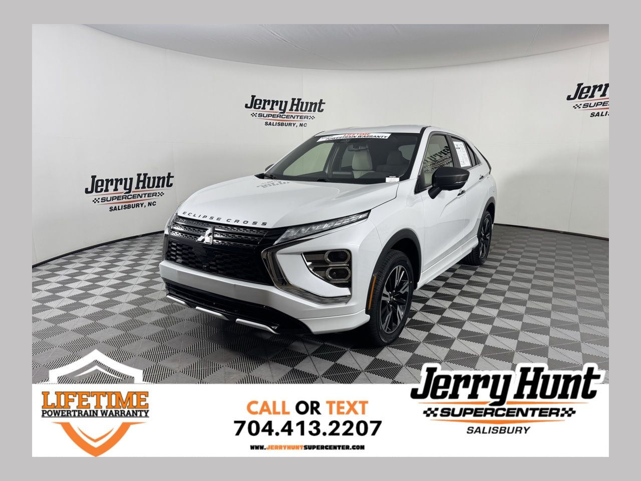 White 2024 Mitsubishi Eclipse Cross SEL S-AWC SUV / Crossover All-Wheel Drive Continuously Variable Transmission