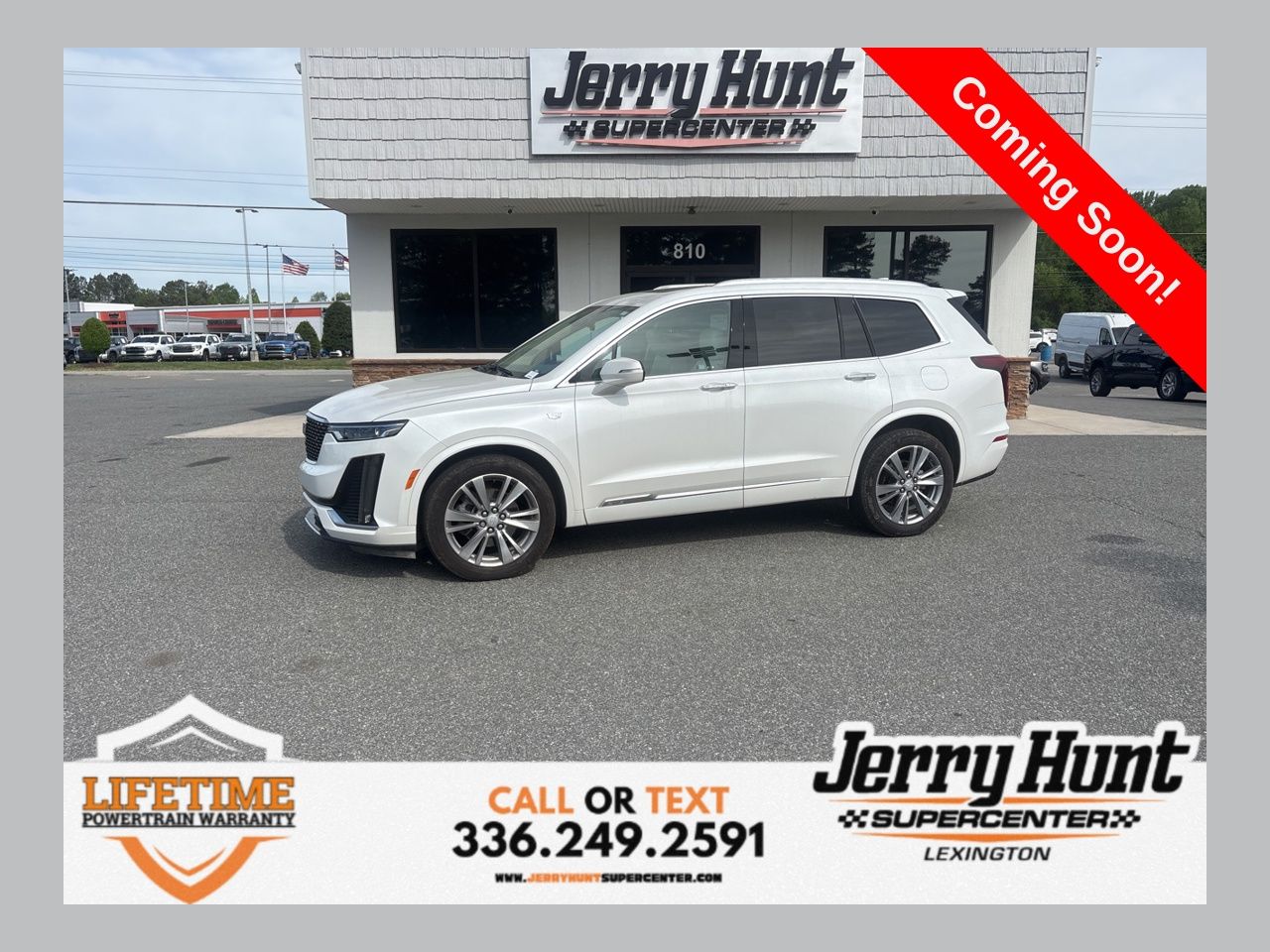 Crystal White Tricoat 2024 Cadillac XT6 Premium Luxury AWD SUV / Crossover Four-Wheel Drive 9-Speed Automatic