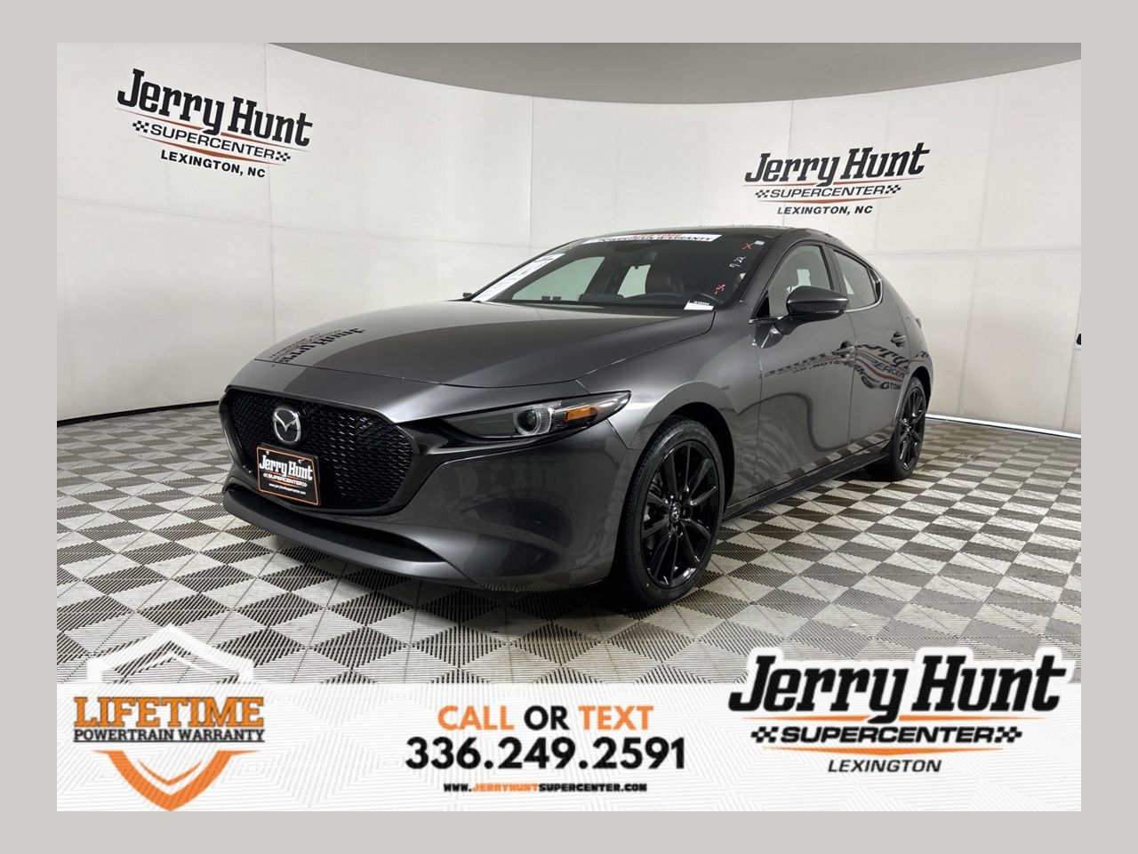 Machine Gray 2025 Mazda MAZDA3 Hatchback Front-Wheel Drive 6-Speed Manual
