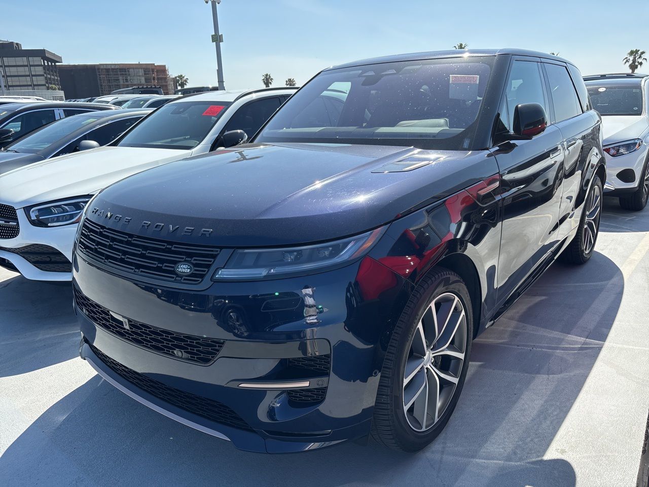 Portofino Blue Metallic 2023 Land Rover Range Rover Sport P400 Dynamic SE AWD SUV / Crossover All-Wheel Drive 8-Speed Automatic