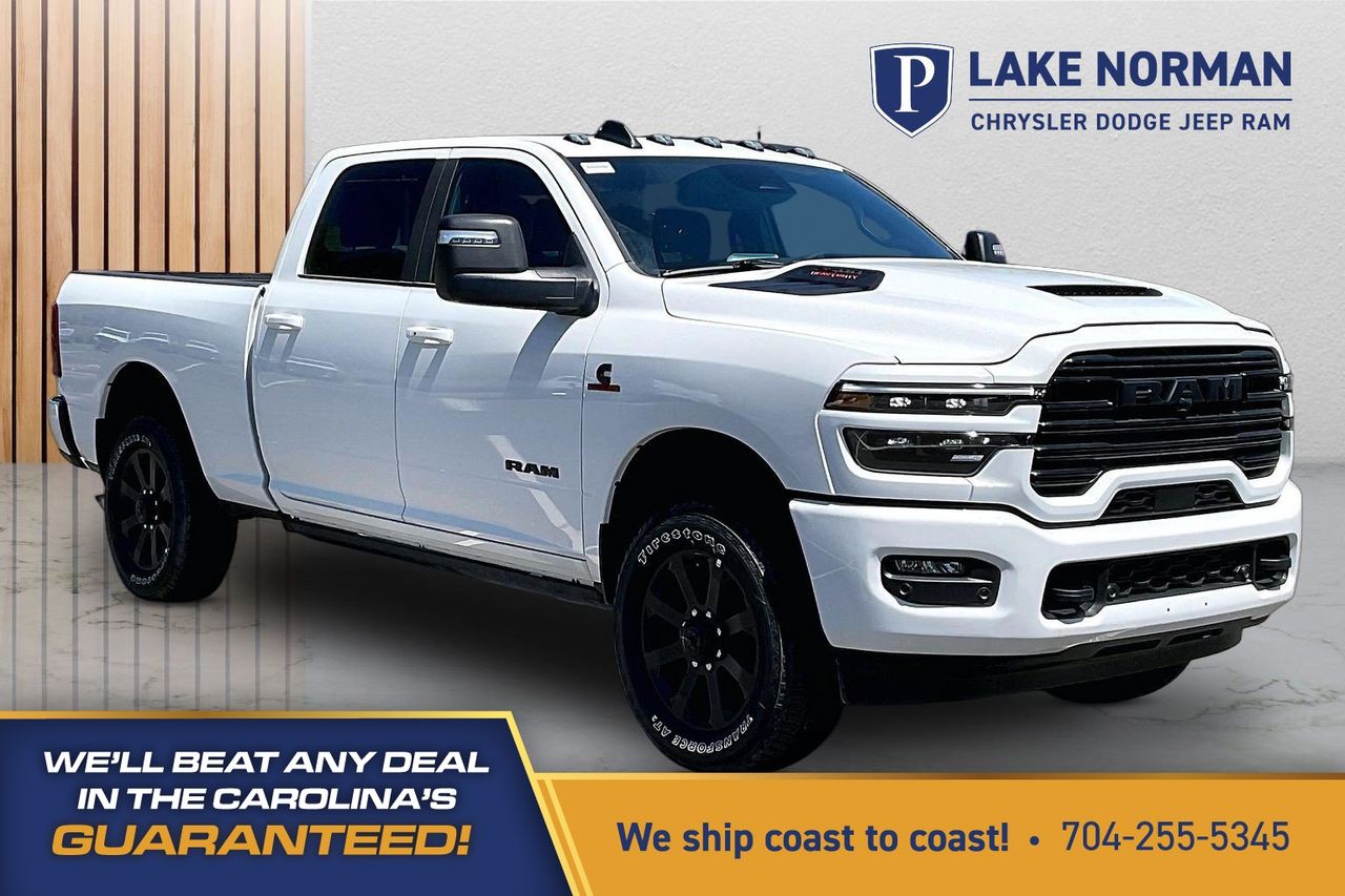 Bright White Clearcoat 2026 RAM 2500 Pickup Truck Four-Wheel Drive 8-Speed Automatic
