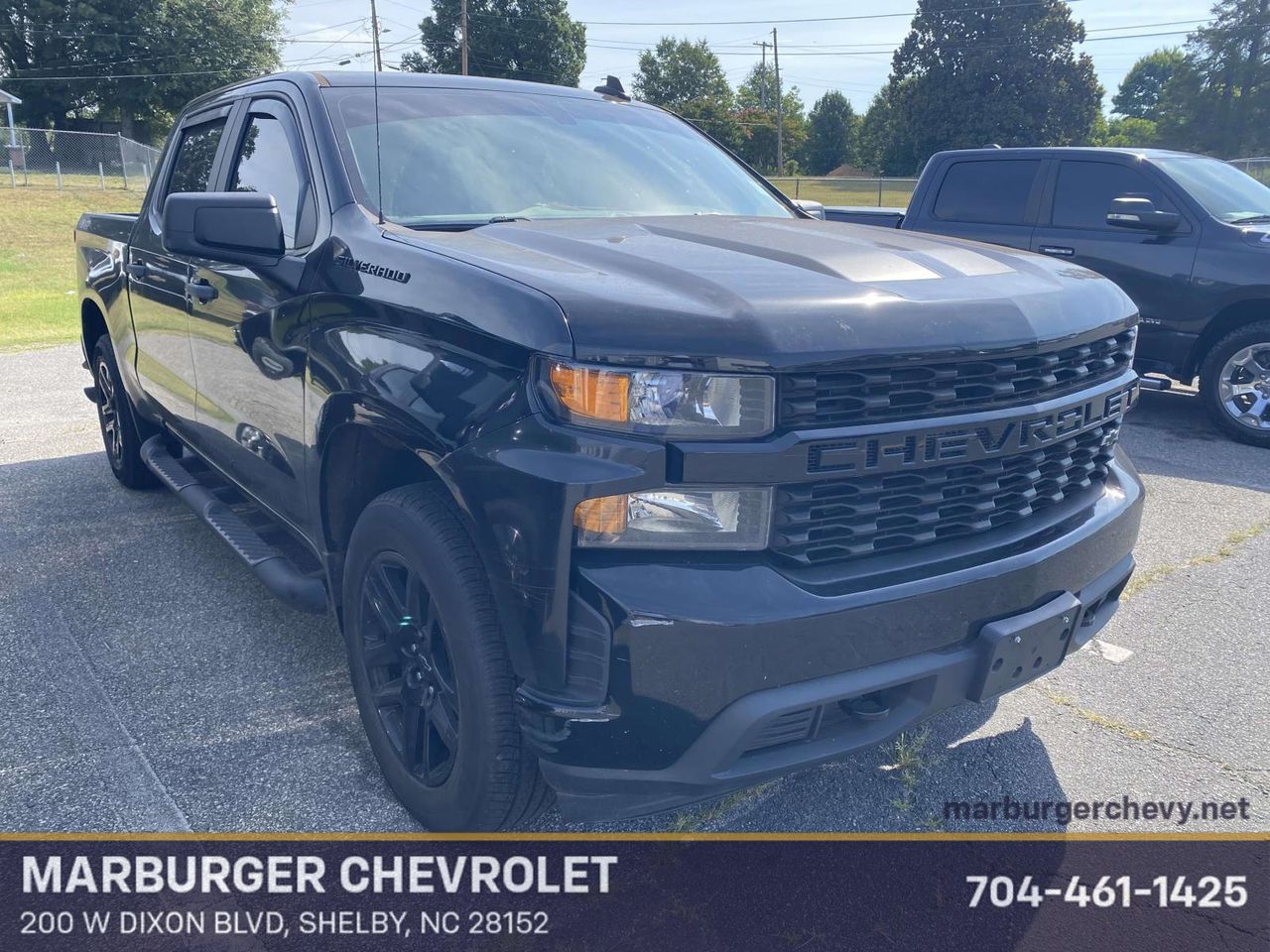 Black 2022 Chevrolet Silverado 1500 Pickup Truck Four-Wheel Drive 8-Speed Automatic