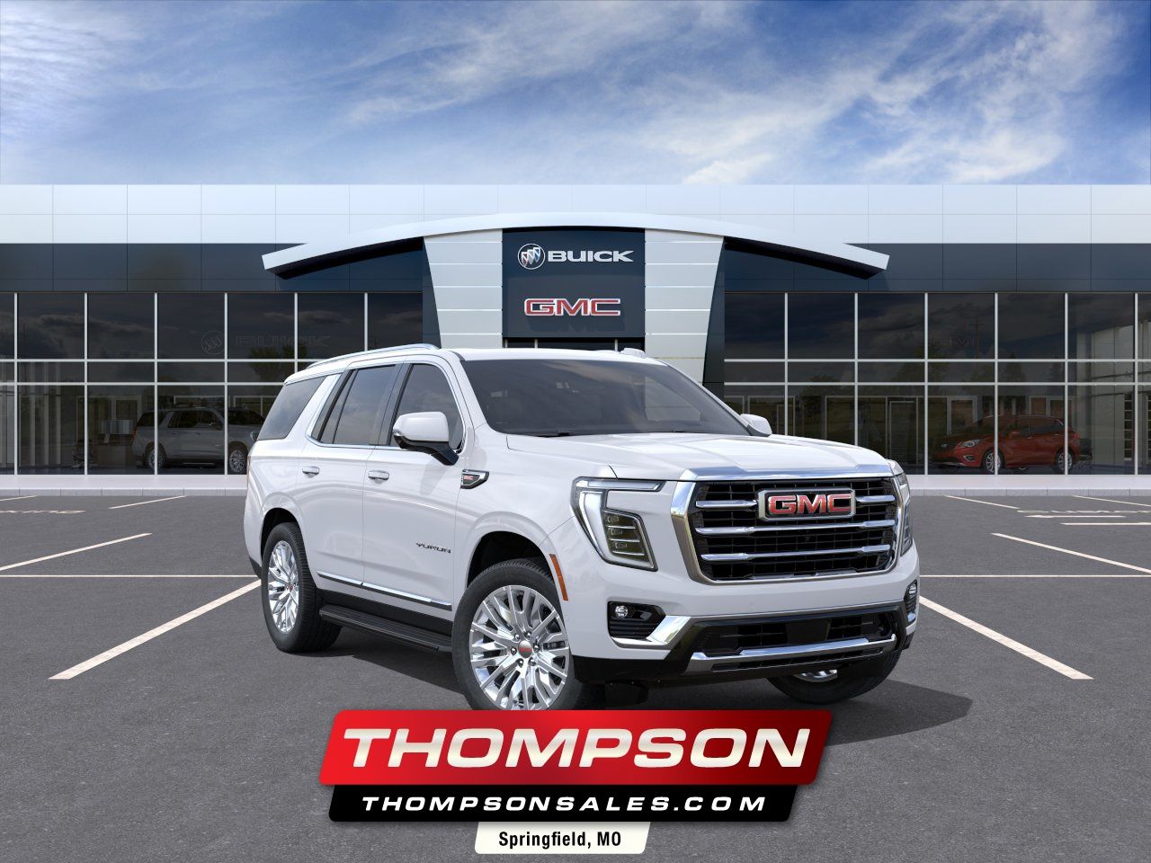 Summit White 2026 GMC Yukon SUV / Crossover Four-Wheel Drive