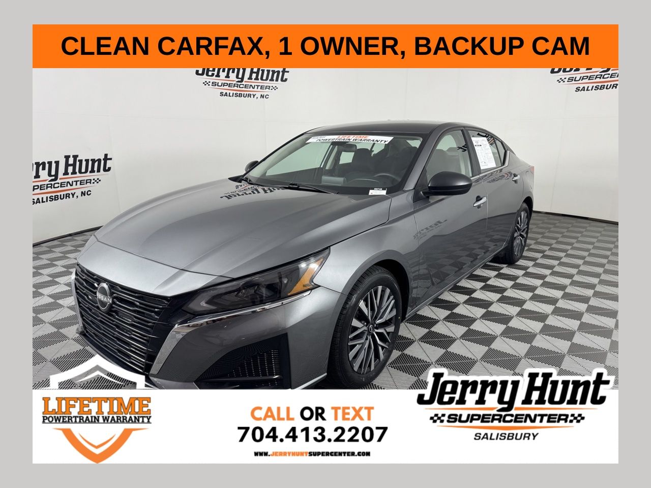 Gray (Gun Metallic) 2025 Nissan Altima Sedan Front-Wheel Drive Continuously Variable Transmission