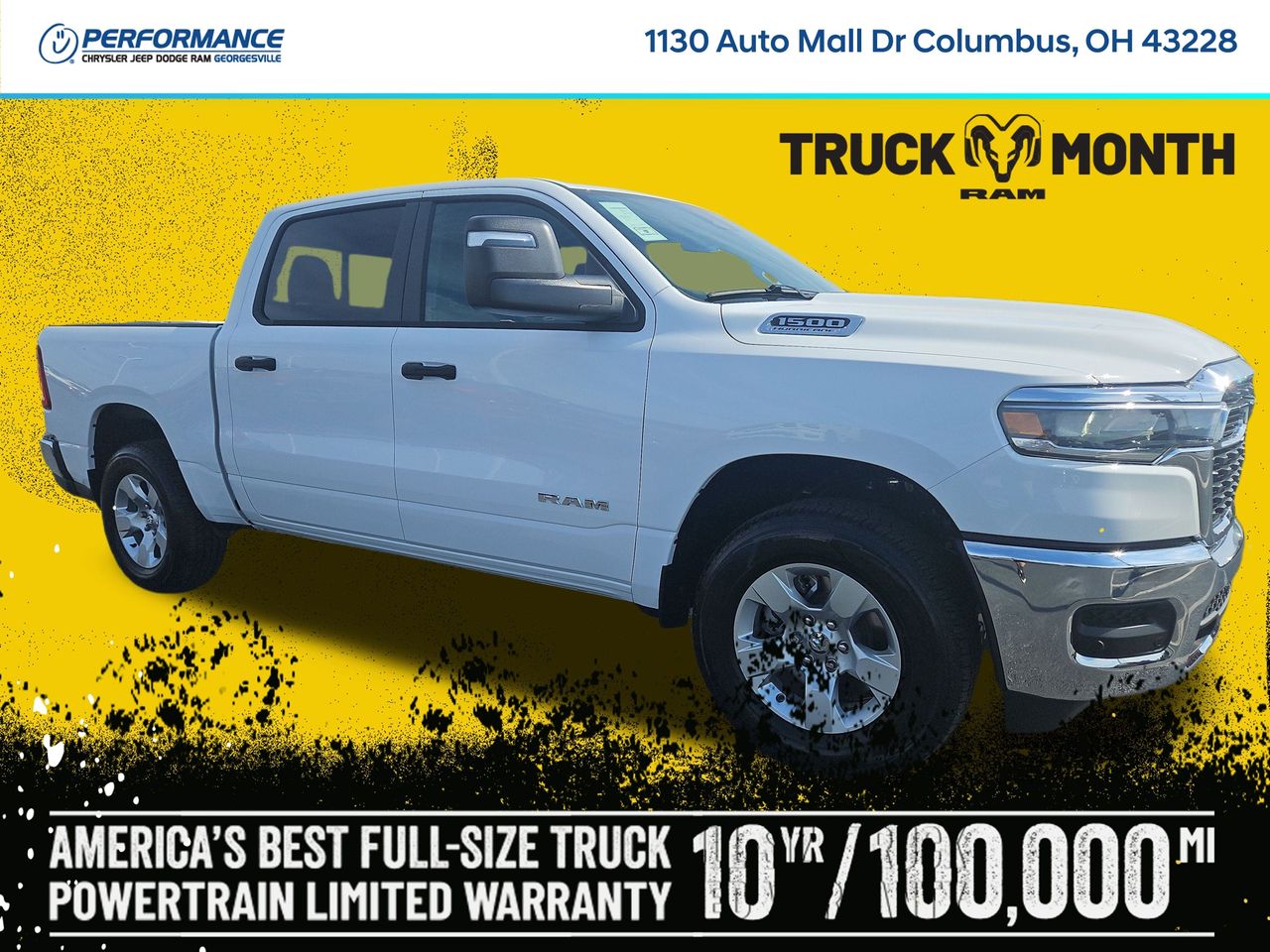 2026 RAM 1500 Tradesman Crew Cab 4WD