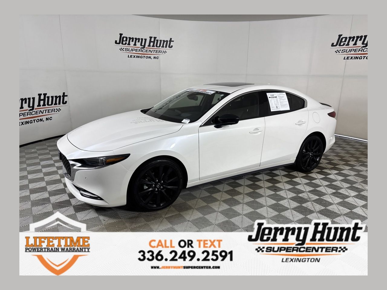 Snowflake White Pearl Mica 2023 Mazda MAZDA3 Sedan All-Wheel Drive 6-Speed Automatic
