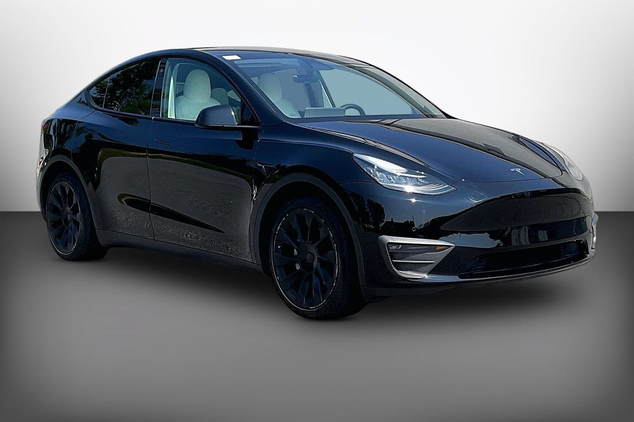 Deep Blue Metallic 2022 Tesla Model Y SUV / Crossover All-Wheel Drive 1-Speed Automatic