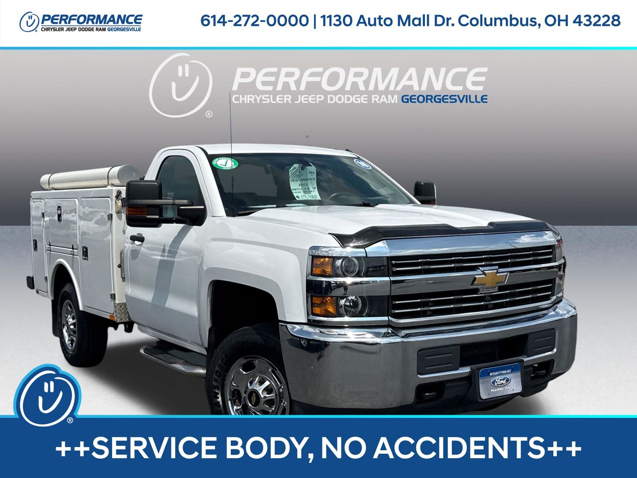  2016 Chevrolet Silverado 2500HD Work Truck LB RWD   