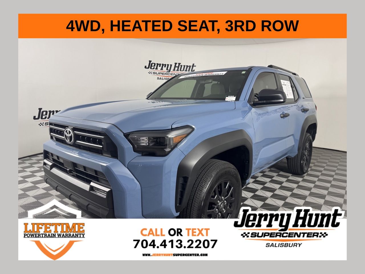 Blue 2025 Toyota 4Runner SUV / Crossover Four-Wheel Drive 8-Speed Automatic