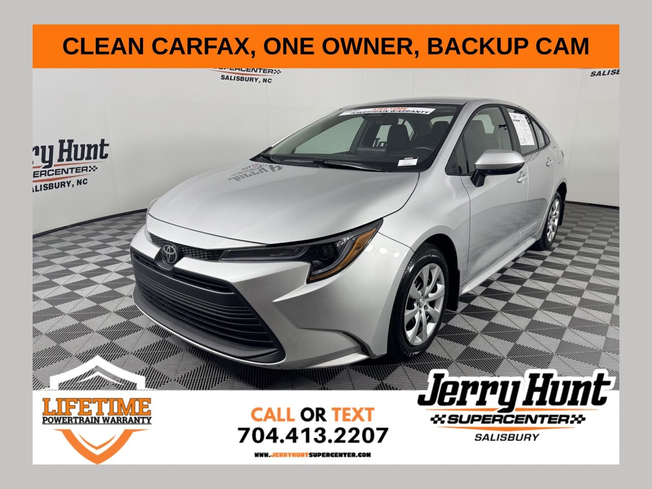 Classic Silver Metallic 2026 Toyota Corolla Sedan Front-Wheel Drive Continuously Variable Transmission