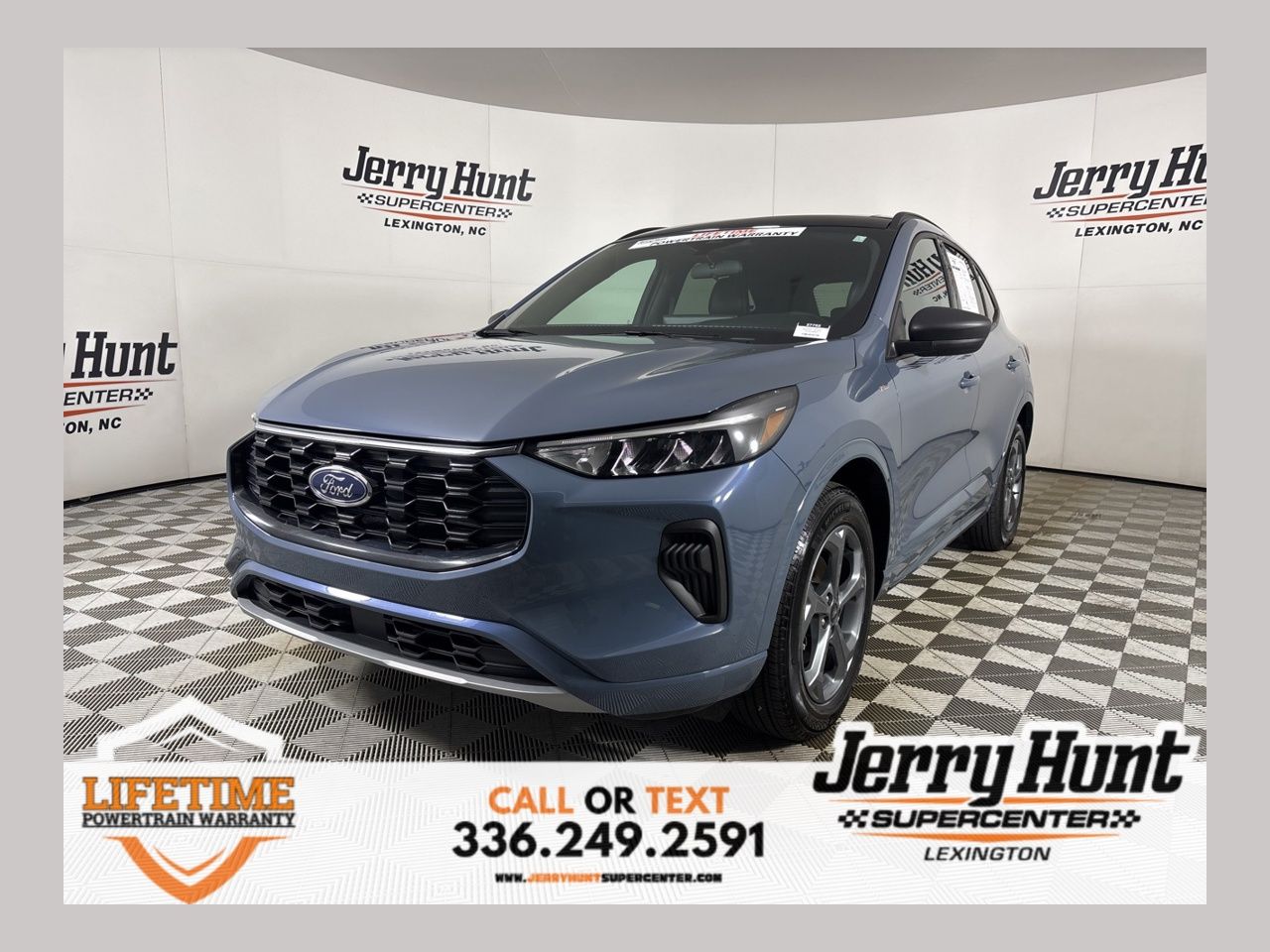 Vapor Blue Metallic 2024 Ford Escape ST-Line AWD SUV / Crossover All-Wheel Drive 8-Speed Automatic