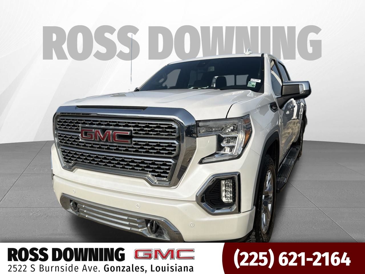 White Frost Tricoat 2021 GMC Sierra 1500 Pickup Truck Four-Wheel Drive Automatic