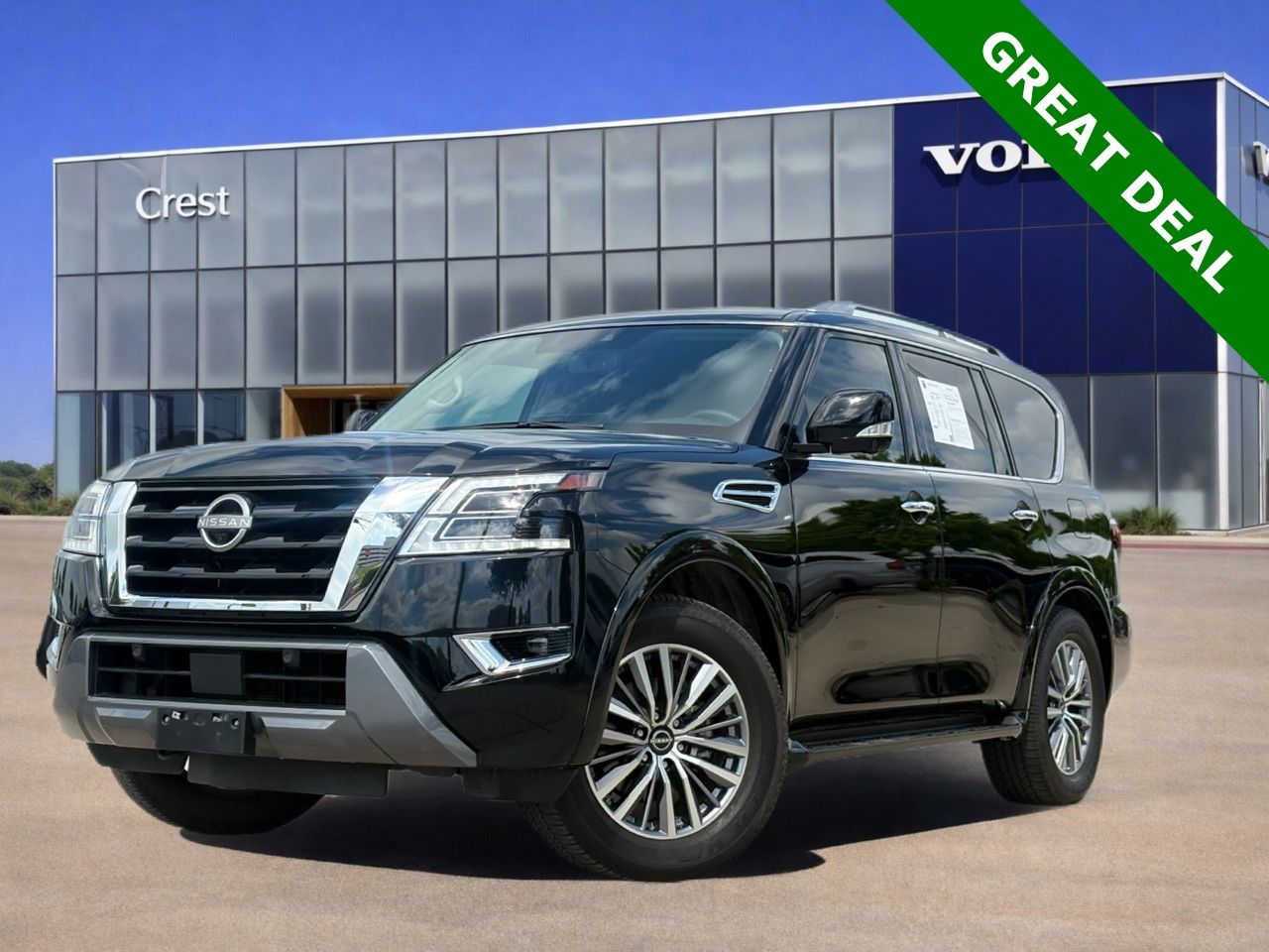 Super Black 2024 Nissan Armada SL RWD SUV / Crossover 4X2 7-Speed Automatic