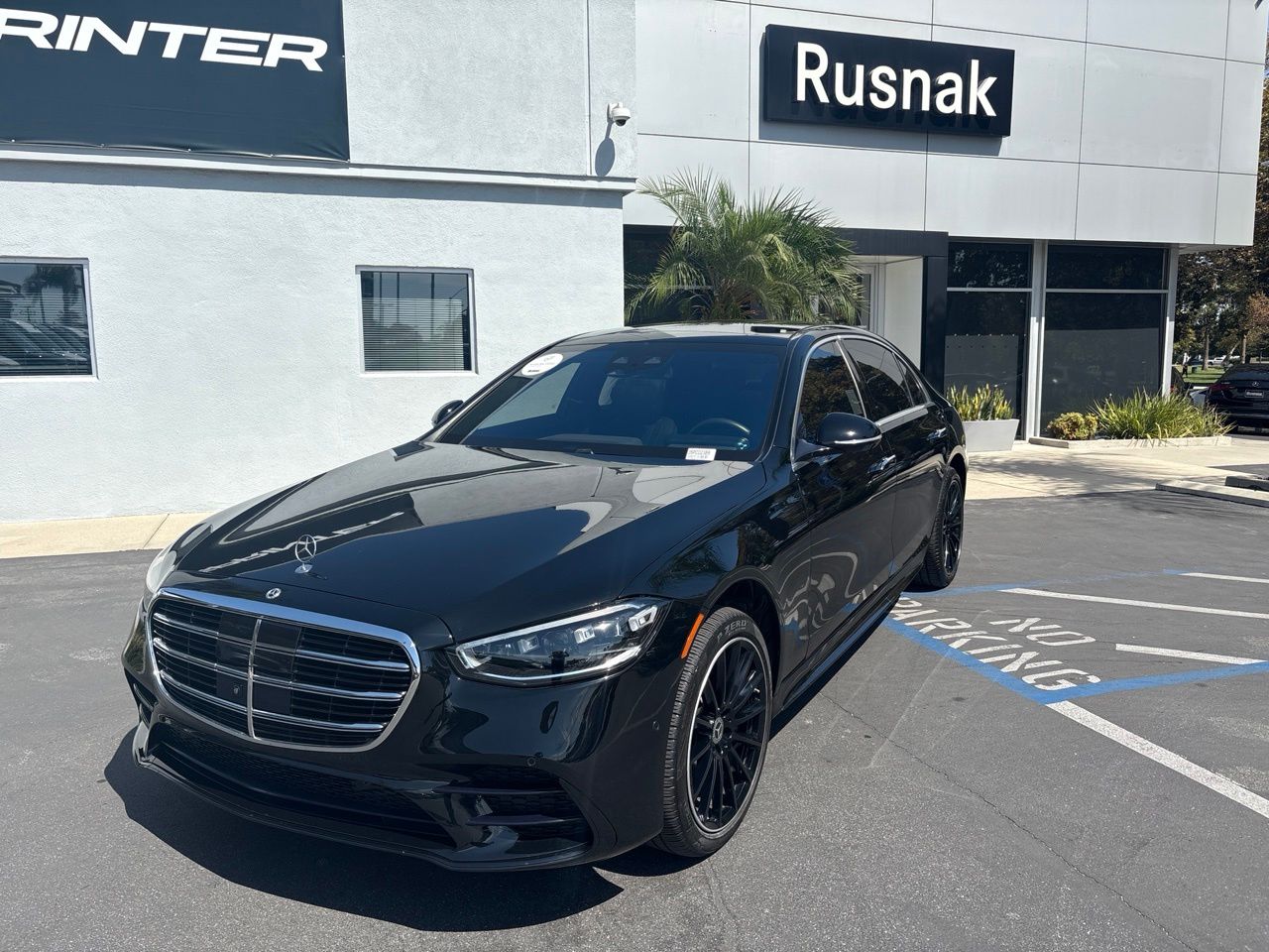 Black 2022 Mercedes-Benz S-Class Sedan All-Wheel Drive 9-Speed Automatic