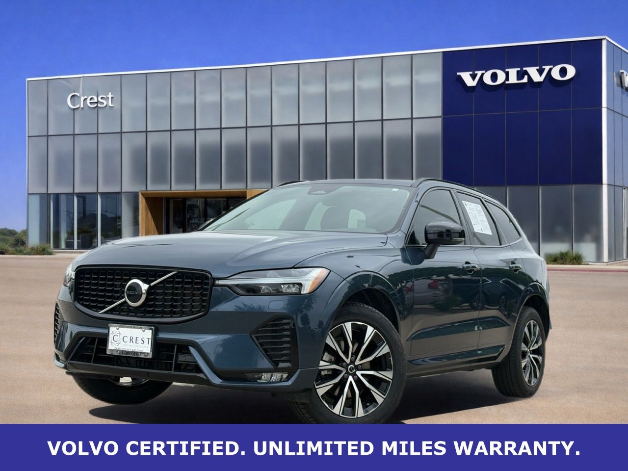 Denim Blue Metallic 2025 Volvo XC60 B5 Core Dark Theme AWD SUV / Crossover All-Wheel Drive Automatic