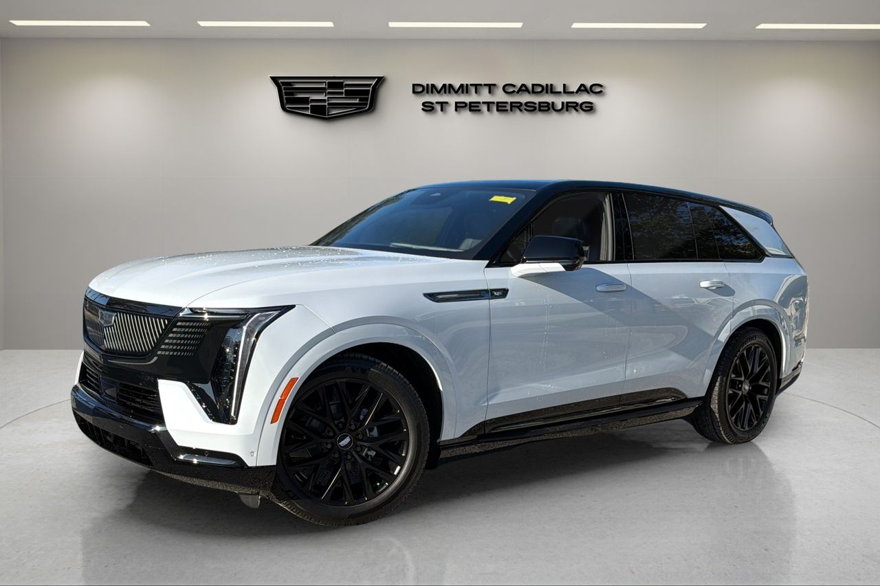 Vibrant White Tricoat 2026 Cadillac Escalade IQ SUV / Crossover All-Wheel Drive 1-Speed Automatic