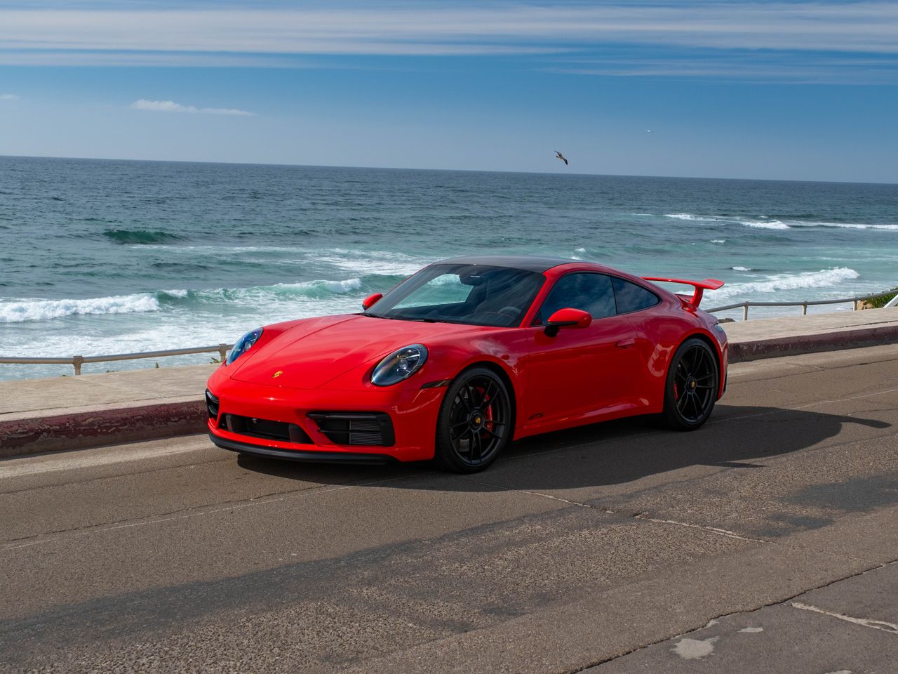 Guards Red 2024 Porsche 911 Carrera 4 GTS Coupe AWD Coupe All-Wheel Drive 8-Speed Automatic