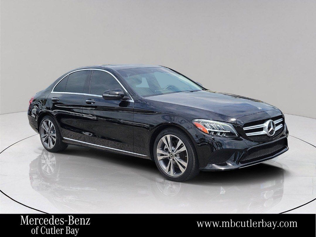 Black 2021 Mercedes-Benz C-Class C 300 Sedan RWD Sedan Rear-Wheel Drive 9-Speed Automatic