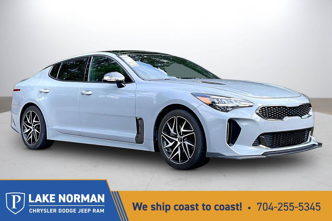Ceramic Silver 2022 Kia Stinger Sedan Rear-Wheel Drive 8-Speed Automatic
