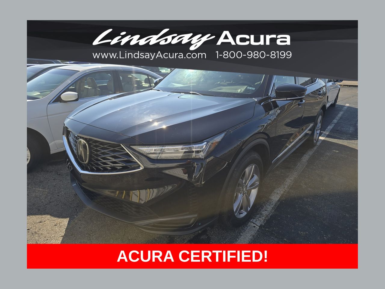 Majestic Black Pearl 2025 Acura MDX SUV / Crossover All-Wheel Drive Automatic