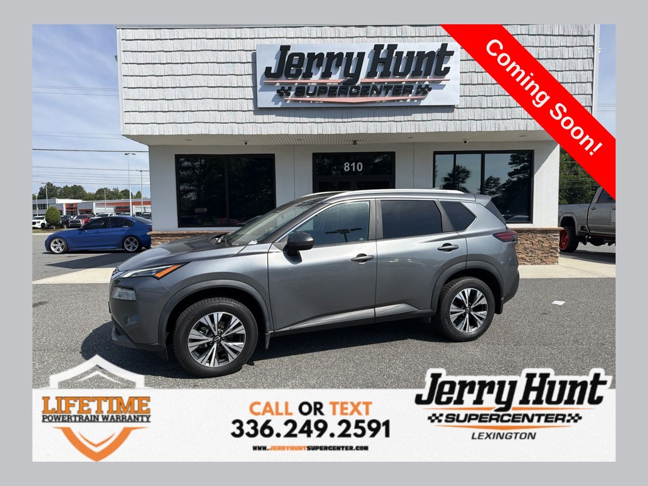 Gray (Gun Metallic) 2023 Nissan Rogue SUV / Crossover All-Wheel Drive Continuously Variable Transmission