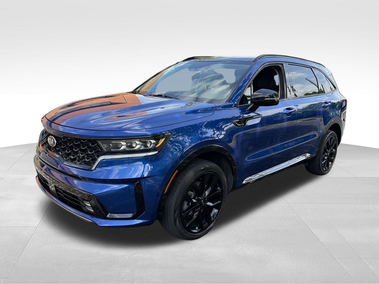 Sapphire Blue 2021 Kia Sorento SUV / Crossover All-Wheel Drive 8-Speed Dual Clutch