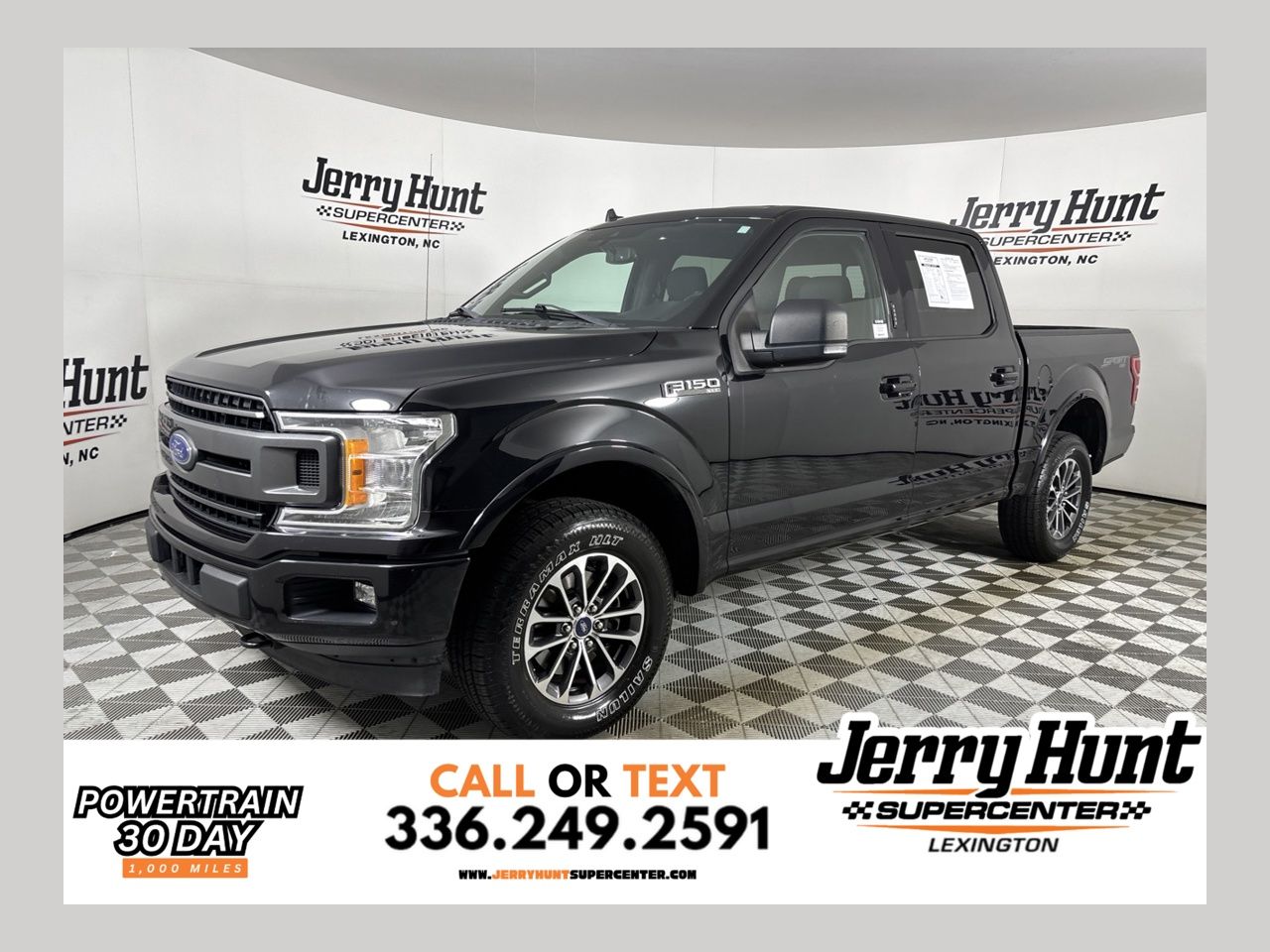 Black Metallic 2020 Ford F-150 Pickup Truck Four-Wheel Drive Automatic