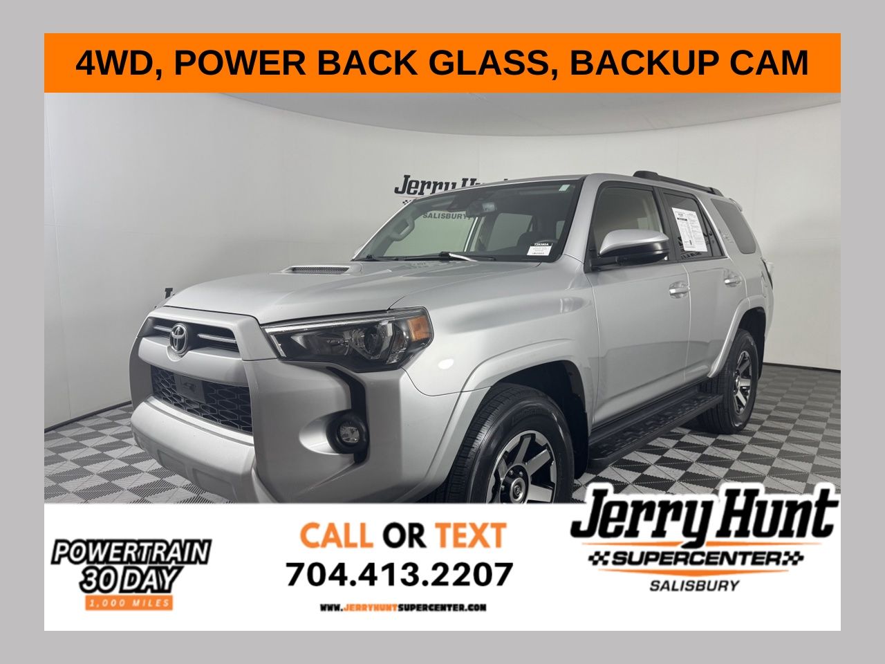 Classic Silver Metallic 2022 Toyota 4Runner SUV / Crossover Four-Wheel Drive 5-Speed Automatic