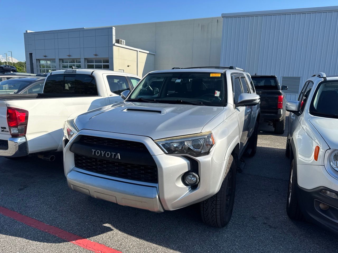 Classic Silver Metallic 2018 Toyota 4Runner SUV / Crossover Four-Wheel Drive 5-Speed Automatic Overdrive