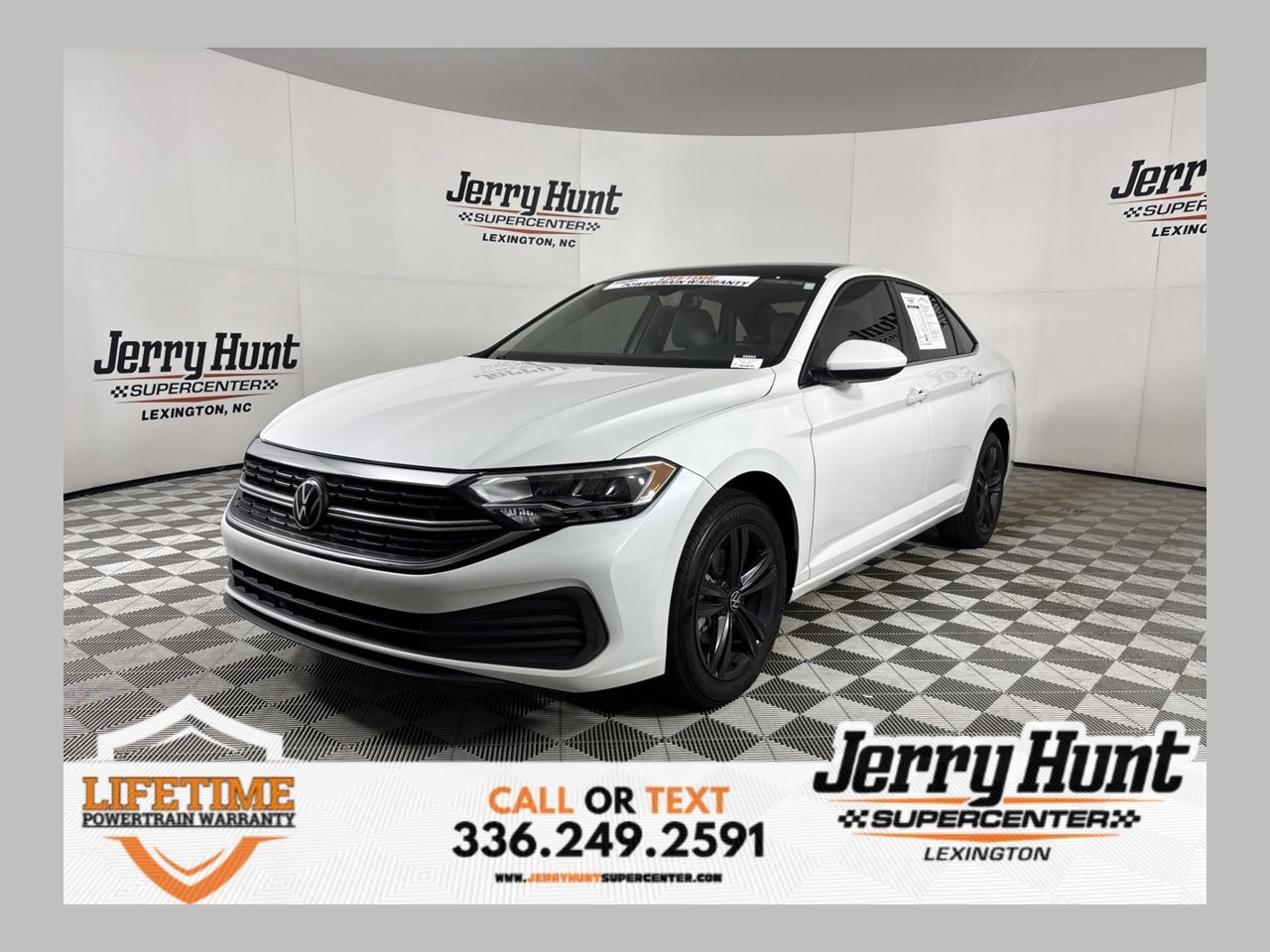 Opal White 2024 Volkswagen Jetta Sedan Front-Wheel Drive 8-Speed Automatic