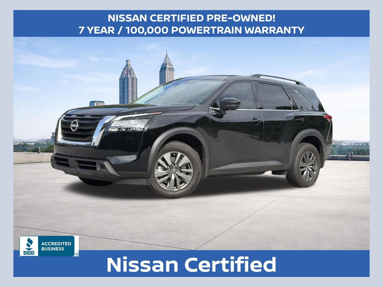 Super Black 2025 Nissan Pathfinder SUV / Crossover All-Wheel Drive 9-Speed Automatic