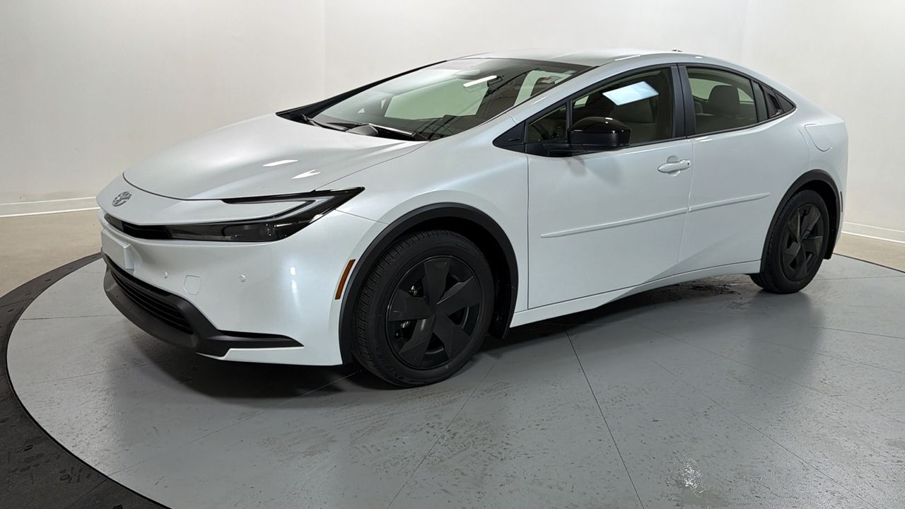 White (Wind Chill Pearl) 2026 Toyota Prius Hatchback Front-Wheel Drive Continuously Variable Transmission