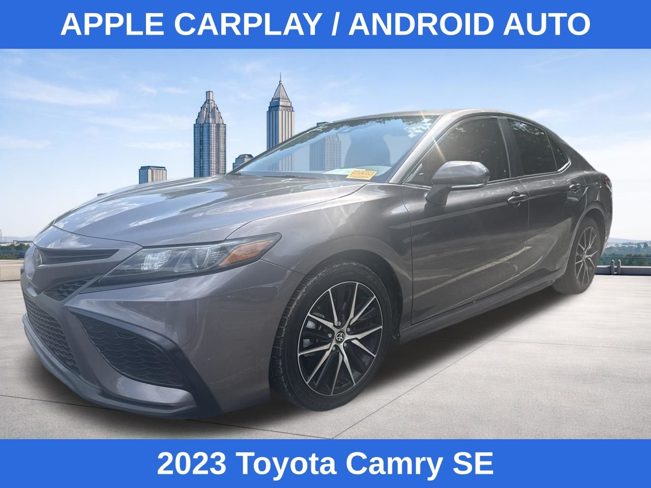 Celestial Silver Metallic 2023 Toyota Camry SE FWD Sedan Front-Wheel Drive 8-Speed Automatic