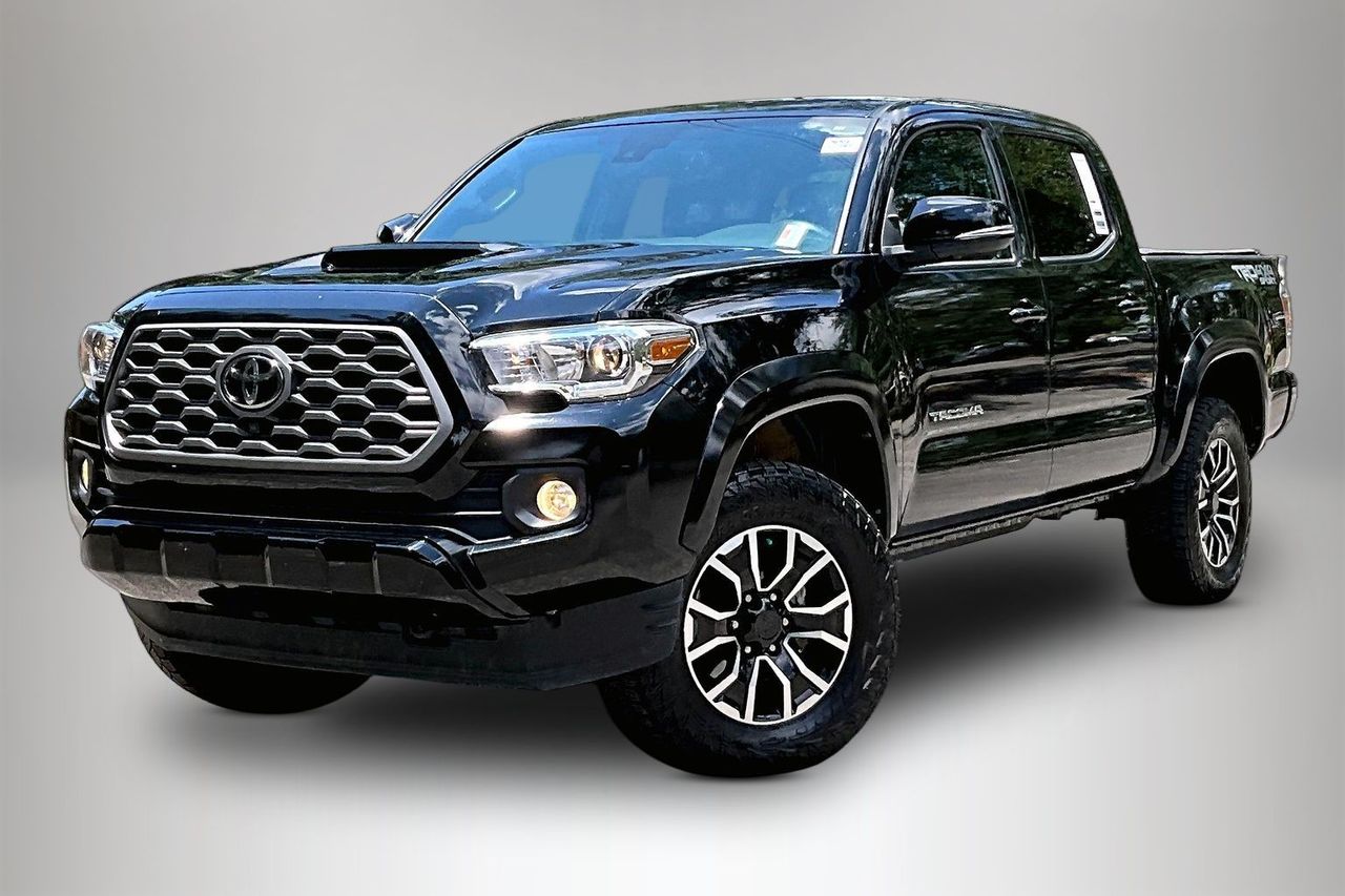 Black 2023 Toyota Tacoma Pickup Truck Four-Wheel Drive 6-Speed Automatic