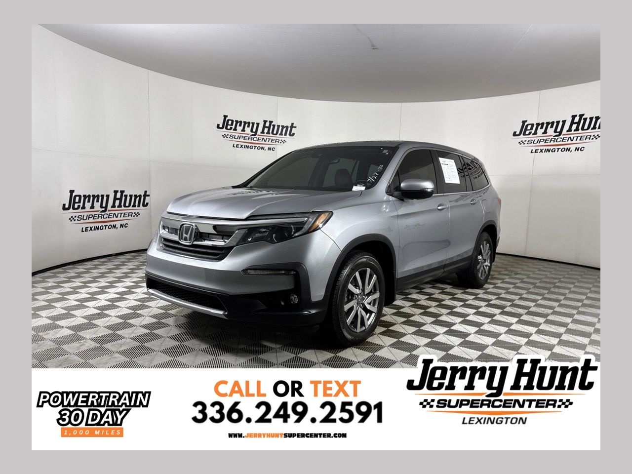 Blue 2019 Honda Pilot SUV / Crossover Front-Wheel Drive 6-Speed Automatic