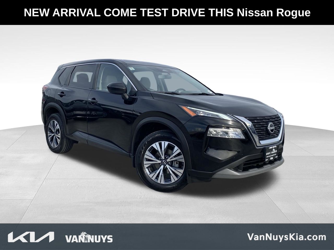 Super Black 2023 Nissan Rogue SV FWD SUV / Crossover Front-Wheel Drive Continuously Variable Transmission