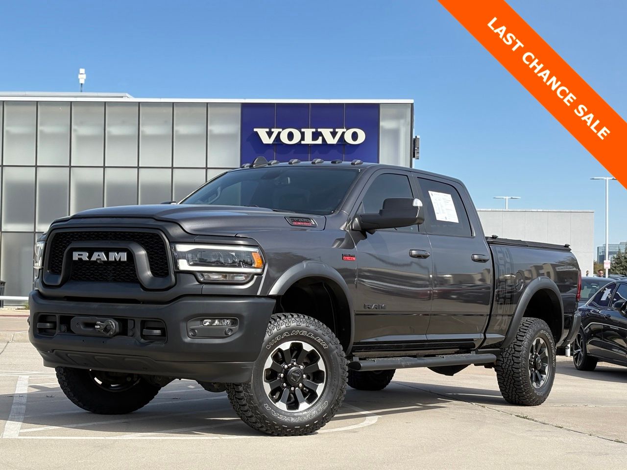 Gray (Granite Crystal Metallic Clearcoat) 2021 RAM 2500 Power Wagon Crew Cab 4WD Pickup Truck Four-Wheel Drive 8-Speed Automatic